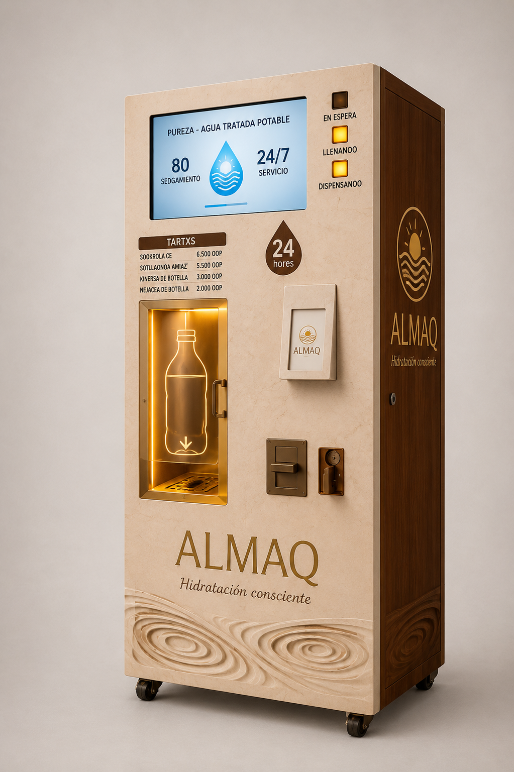 Máquina expendedora de agua purificada ALMAQ